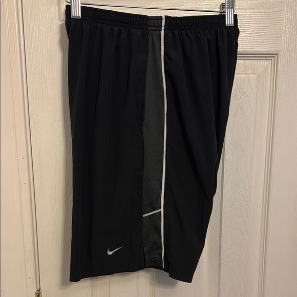 Nike Dri-Fit Running Black Athletic Shorts #05 - Picture 1 of 7